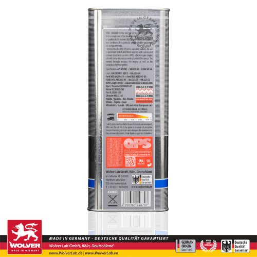 Wolver Ecotec 0W-20 4L